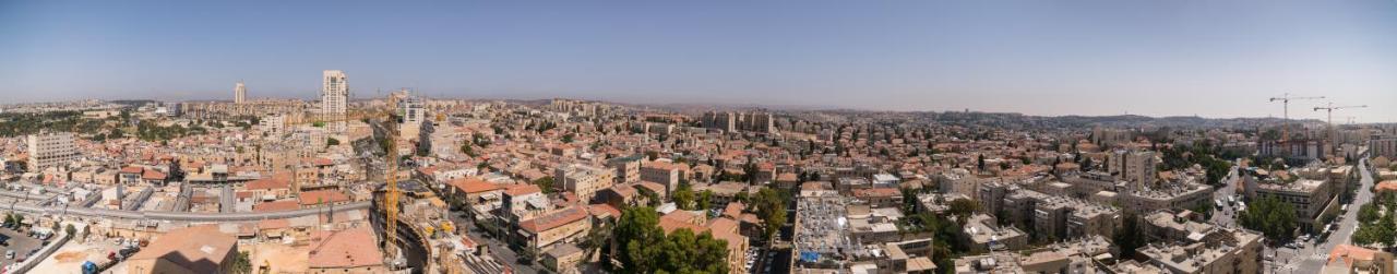 Gorgeous Design 3 Bdr Appart - J Tower - Amazing View! Apartment Йерусалим Екстериор снимка