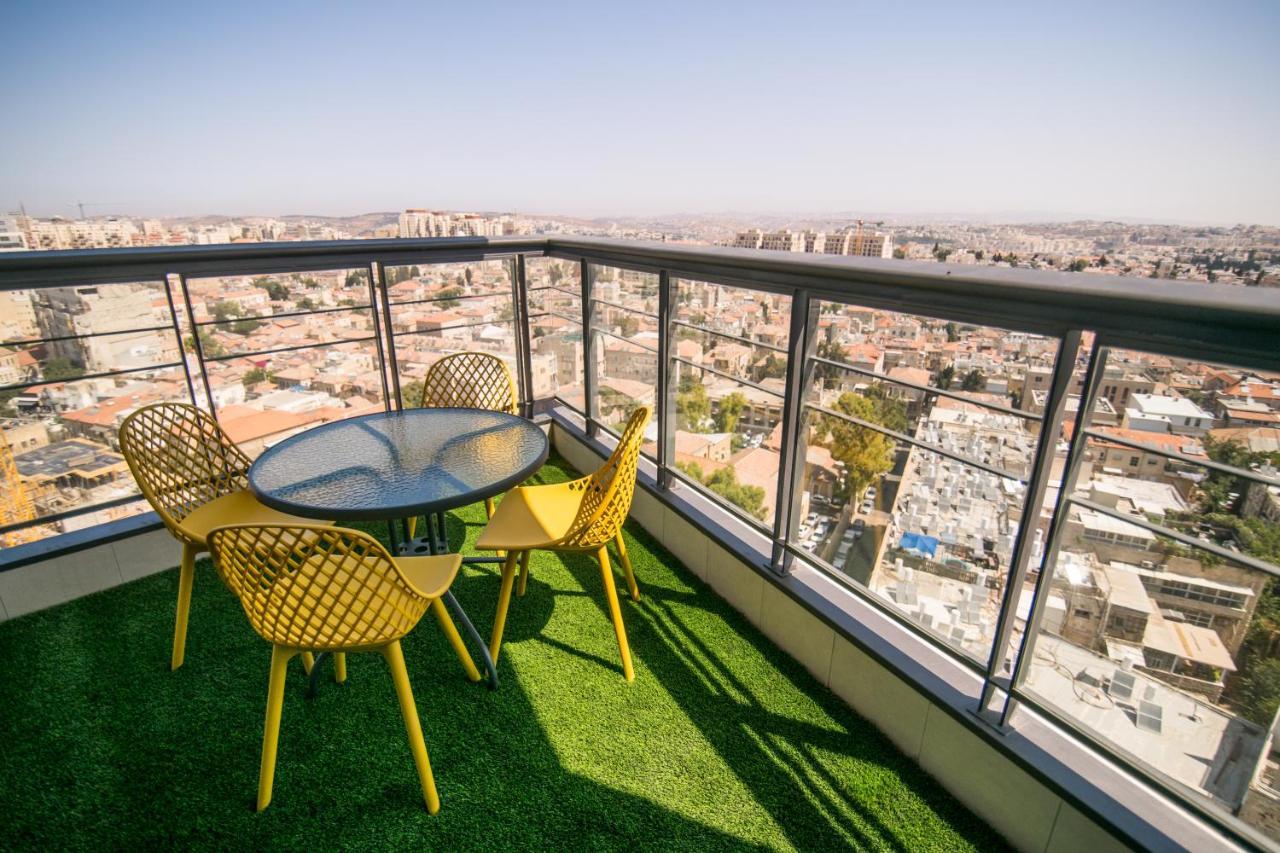 Gorgeous Design 3 Bdr Appart - J Tower - Amazing View! Apartment Йерусалим Екстериор снимка